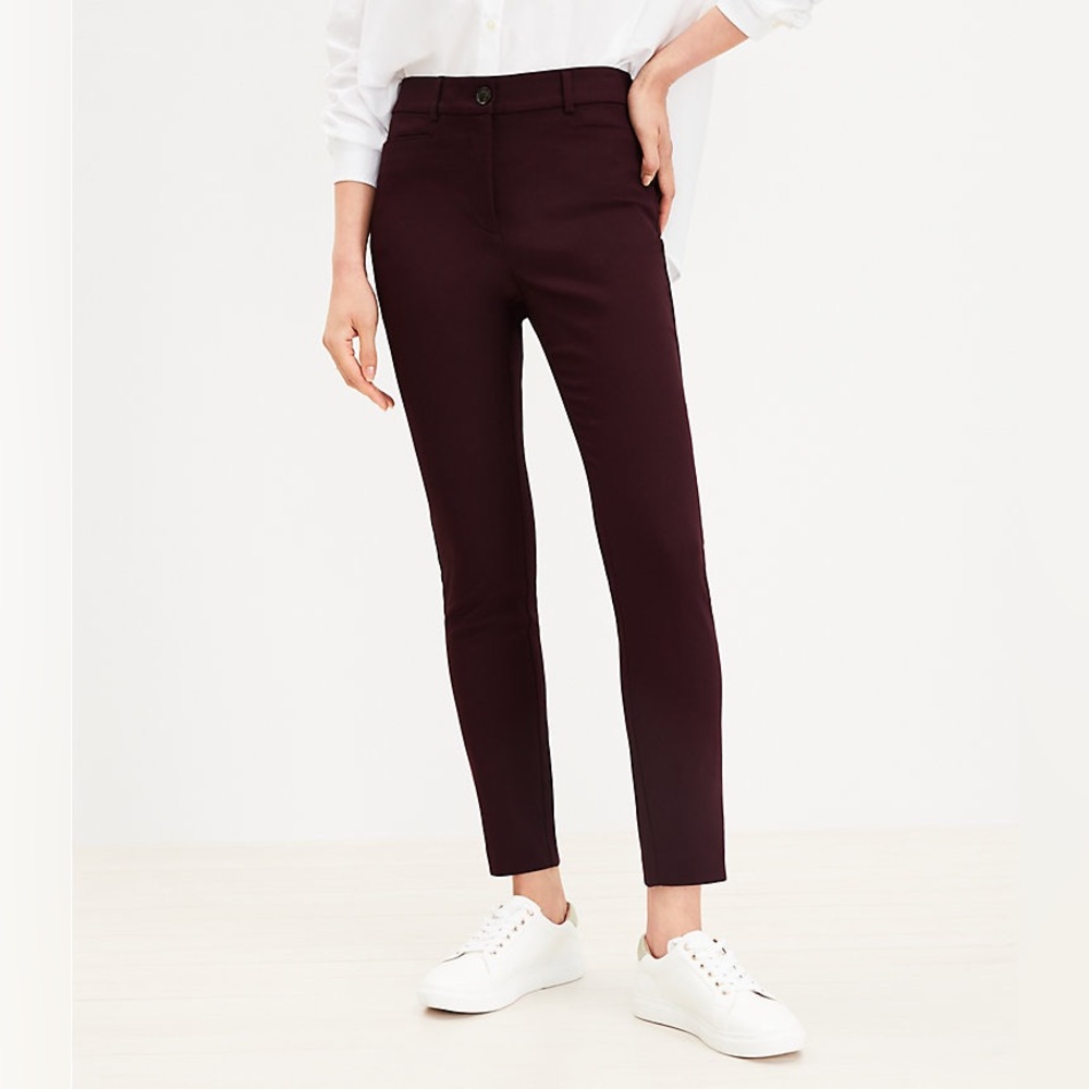 Loft || Woman’s Curvy Sutton Skinny Pants size 10